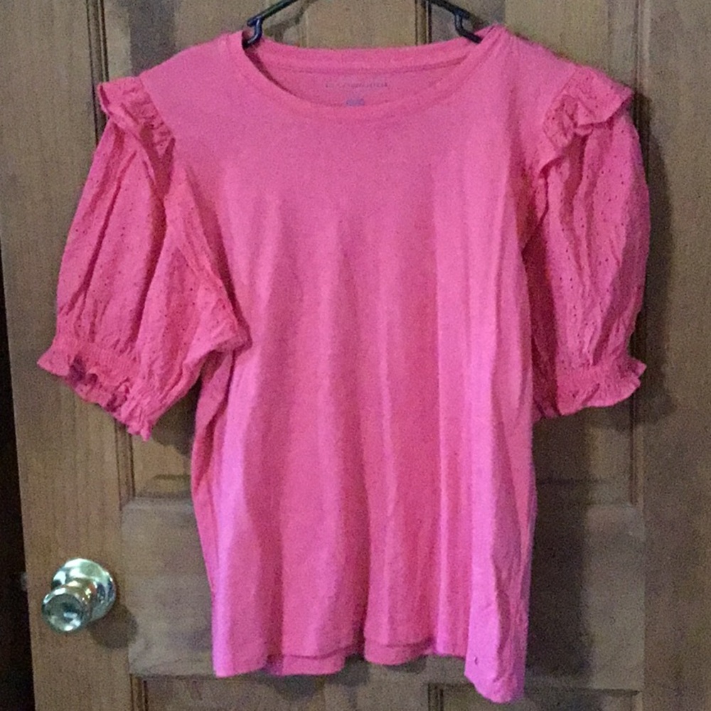 Cute pink Tommy Hilfinger summer  shirt